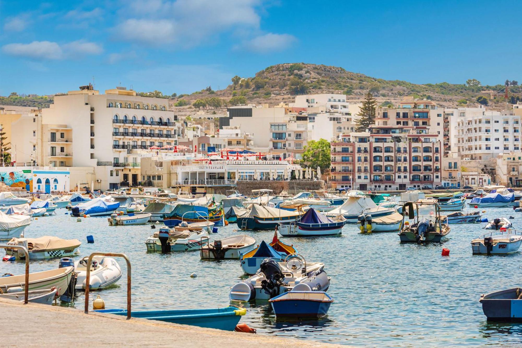 Islet Promenade Seafront Apartment With Large Corner Terrace By Getawaysmalta San Pawl il-Baħar Extérieur photo